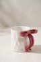 Ruban Luster Red Ceramic Mug with Bow Handle 350 ml Gift Coffee Cup - 4