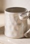 Ruban Bowknot Handle Luster White Ceramic Mug 350 ml Gift Coffee Cup - 5