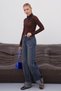 Women's New Season Double-Legged Jean Trousers