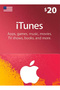 ITUNES 20 USD