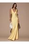 Rochie maxi, galben - 4