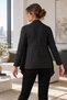 Women's Anthracite Knitwear Casual Cardigan Arm-27K001044 - 2