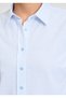Women's Light Blue Long Sleeve Slim Shirt. - 6