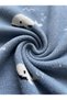 Knitted Steel Knit Baby Blanket for Girls and Boys 95X95Cm-Hypoallergenic - 2