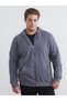 Özmarka New Season Hooded Long Sleeve Men's Zippered Sweatshirt - 2