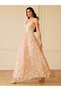 Rochie de ocazie, auriu - 5