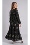 Girl's Appliqued Maxi Dress, Special Occasion Belted Full Hijab Dress, Ages 11-14 - 2