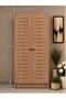 Flower Cabinet, Multipurpose Combination Cabinet, Balcony Cabinet, Pantry Cabinet 80 cm - 3
