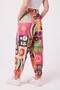 Colorful Floral Patchwork Unisex Bohemian Hippie Ethnic Baggy Trousers Free Spirit, Ethnic Pattern, Limitless Style! - 8