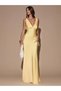 Rochie maxi, galben - 5