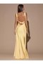 Rochie maxi, galben - 2