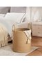 Jute Basket with Double Handles Decorative Storage and Organization
