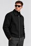 Men's Black Classic Collar High Quality Zippered Cashmere Coat-Coat - 4