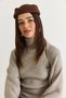 Women's Bitter Coffee Embossed Textured Curved Brim Vintage Pillbox Hat 19119 60286769 - 7
