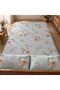 Luxury 3-Piece Cannon Cotton Bedsheet King Size (270x250 cm) – 200 Thread Count Flat Sheet with 2 Pillow Covers, Soft Breathable 3-Piece Bedding Set King Size (Turquoise, King (U.K. Standard)) - 6