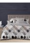 3 Pieces Flat Bedsheet Set with Floral Pattern King Size Bed Pillow Cover Set with 1 Bedsheet, 2 Pillow Cover Bedding Set King (U.K. Standard)) (White., King (U.K. Standard)) - 3