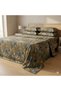 3 Pieces Flat Bedsheet Set with Floral Pattern King Size Bed Pillow Cover Set with 1 Bedsheet, 2 Pillow Cover Bedding Set King (U.K. Standard)) (Dark Brown Floral, King (U.K. Standard))
