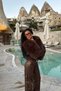 Premium Shawl Collar Faux Fur Jacket - 3