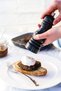 Salt/pepper grinder, 17 cm, Black - - 2