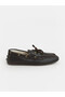 Ozmarka New Season Brown Genuine Leather Women's Classic Shoes - 2
