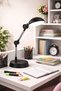 Led Desk Lamp, Articulated, Eye-Friendly Office Study Desk Lamp, Wired Study Lamp, Office Lamp - 3
