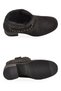 Black Suede Stylish Comfortable Sole Women's Heeled Boots - 5