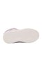 White Powder Velcro Girls' Hi Sneaker - 5