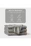 Luxury 3-Piece Turkish Satin Cotton Bedsheet Set – King Size | Ultra Soft, Breathable & Wrinkle-Resistant | Elegant Collection Bedding with 2 Pillowcases (Silver, King (U.K. Standard)) - 2
