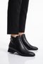 Zippered Stone Detailed Women's Heeled Boots Stylish Comfortable Office Event Daily Boots