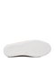 White (Wide Fit) Genuine Leather Memory Sole Women's Casual Shoes - 5