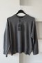 Gray Organic Cotton Basic Sweater - 2