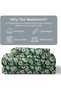 Luxury King Size Bedding Set 3-Piece | Digital Floral Bedsheet | Wrinkle-Free & Easy Care and 1 Flat Bedsheet & 2 Pillow Covers. King (U.K. Standard)) (Green!, King (U.K. Standard)) - 2