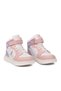 White Powder Velcro Girls' Hi Sneaker - 4