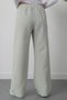 Elastic waist wide leg comfortable fit trousers 2081 - 6