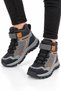 Children's Warm Non-Slip Sole Trekking & Outdoor Boots Smoke-Orange - 4