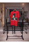Michael Printed Crew Neck Cotton Oversize Fit Unisex Short Sleeve T-Shirt - 3