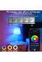 2 حزمة من مصابيح RGB الذكية، A19 E26/E27، متوافقة مع أليكسا وجوجل هوم - 3
