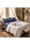 3 Pieces Flat Bedsheet Set with Floral Pattern King Size Bed Pillow Cover Set with 1 Bedsheet, 2 Pillow. Bedding Set (Blue Floral!!, King (U.K. Standard)) - 6