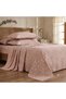3 Pieces Flat Bedsheet Set with Floral Pattern King Size Bed Pillow Cover Set with 1 Bedsheet, 2 Pillow. Bedding Set (Light Brown Florall., King (U.K. Standard))