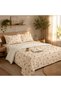 3 Pieces Flat Bedsheet Set with Floral Pattern King Size Bed Pillow Cover Set with 1 Bedsheet, 2 Pillow. Bedding Set (Light Cream rose, King (U.K. Standard)) - 6