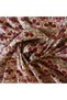 Bedsheet and 2 Pillow Covers - Red and Pink floral print - 5