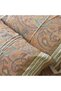 Bedsheet and 2 Pillow Covers - Light Orange Paisley Print - 6