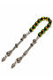Vermeil Amber Prayer Beads Zaza Model Premium Barley Cut Special Design Metal Tassel Gift Men's Prayer Beads - 5