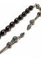 Vermeil Amber Prayer Beads Zaza Model Premium Barley Cut Special Design Metal Tassel Gift Men's Prayer Beads - 5