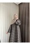 Plaid Black Tunic Top