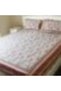 Bedsheet and 2 Pillow Covers - Pink Paisley Pattern - 3