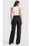 Black Palazzo High Pleated Trousers - 4
