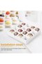 Cupcake Boxes, Windowed Empty Sweet Boxes with Insert Pick and Mix Cupcake Boxes for Sweets, Chocola - 3