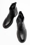 Genuine Leather Laceless Men's Boots - 5
