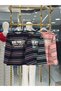 New York Printed Striped Oversize Women's Sweatshirt - 5